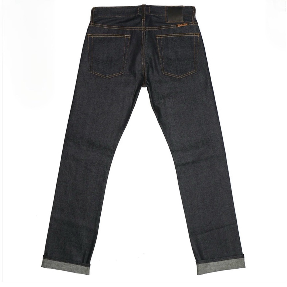 CIVILIANAIRE 11 oz Gold Selvage Denim Slim Jeans - Indigo - Mens SZ 35 - Picture 2 of 12